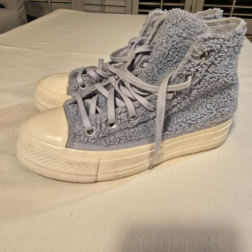 Converse Chuck Taylor All Star Lift Cosy Utility Hi Trainers Women's High Shoes
